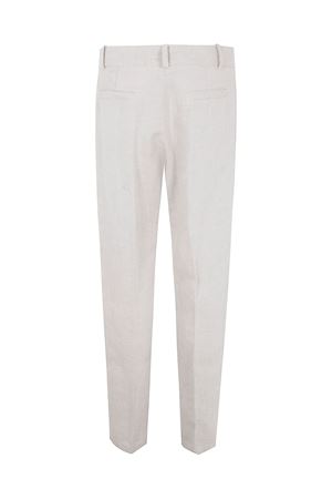 Light beige linen trousers FAMILY FIRST | PS2501WHITE